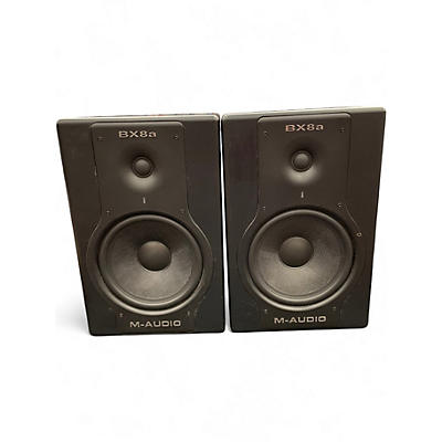Used M-Audio BX8A Pair Powered Monitor