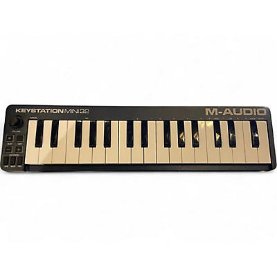 Used M-Audio KEYSTATION MINI 32 MIDI Controller