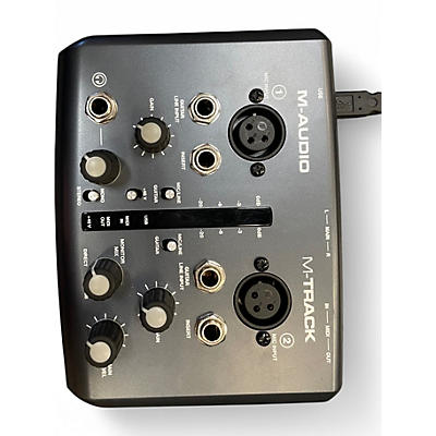 Used M-Audio M-TRACK Audio Interface