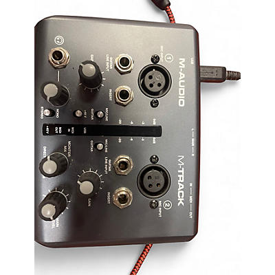 Used M-Audio M-TRACK Audio Interface