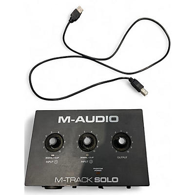Used M-Audio M-TRACK Audio Interface