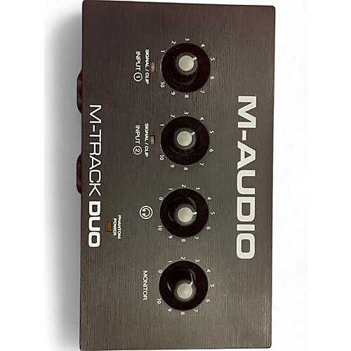 Used M-Audio M TRACK DUO Audio Interface