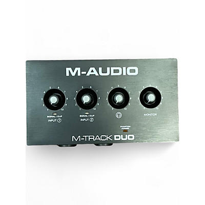 Used M-Audio M-TRACK DUO Audio Interface