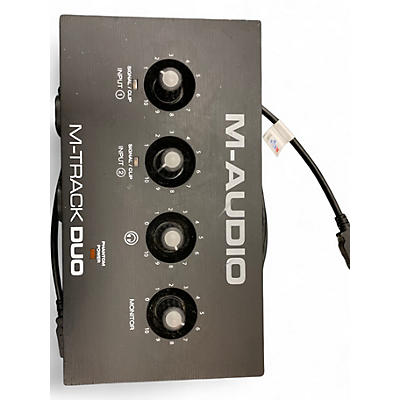 Used M-Audio M-TRACK DUO Audio Interface