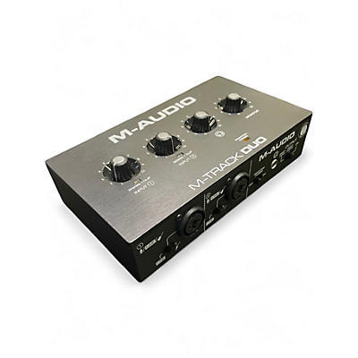 Used M-Audio M TRACK DUO Audio Interface