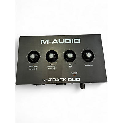 Used M-Audio M-TRACK DUO Audio Interface