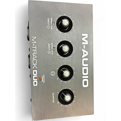Used M-Audio M-TRACK DUO Audio Interface