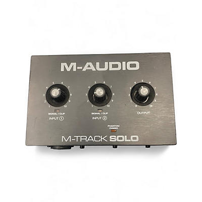 Used M-Audio M-TRACK SOLO Audio Interface