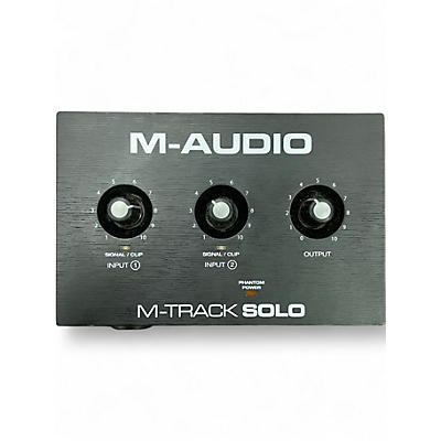Used M-Audio M-TRACK SOLO Audio Interface