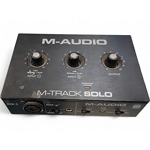 Used M-Audio M-TRACK SOLO Audio Interface