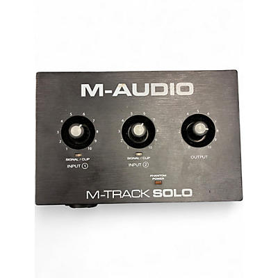 Used M-Audio M TRACK SOLO Audio Interface