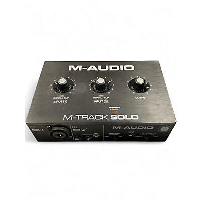 Used M-Audio M TRACK SOLO Audio Interface