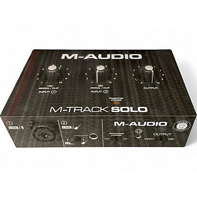 Used M-Audio M-TRACK SOLO Audio Interface