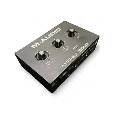 Used M-Audio M-TRACK SOLO Audio Interface