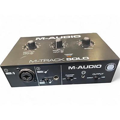 Used M-Audio M-TRACK SOLO Audio Interface