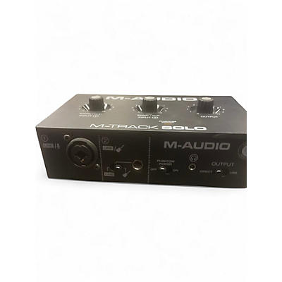 Used M-Audio M-TRACK SOLO Audio Interface