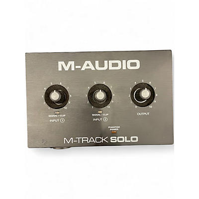 Used M-Audio M-TRACK SOLO Audio Interface