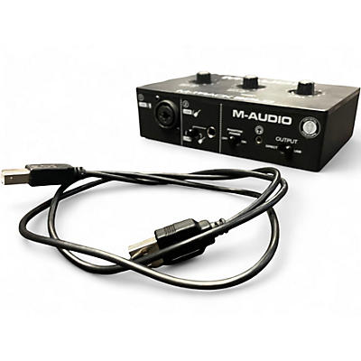 Used M-Audio M-TRACK SOLO Audio Interface