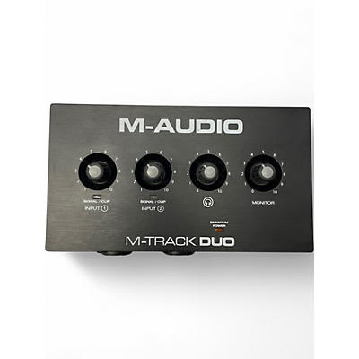 Used M-Audio M-Track Duo Audio Interface