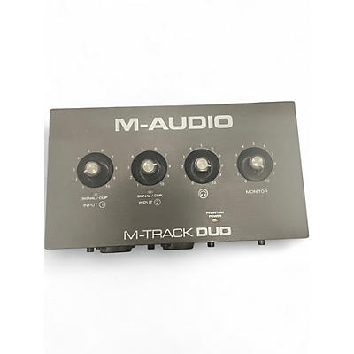 Used M-Audio M Track Duo Audio Interface