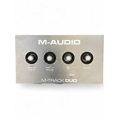 Used M-Audio M-Track Duo Audio Interface