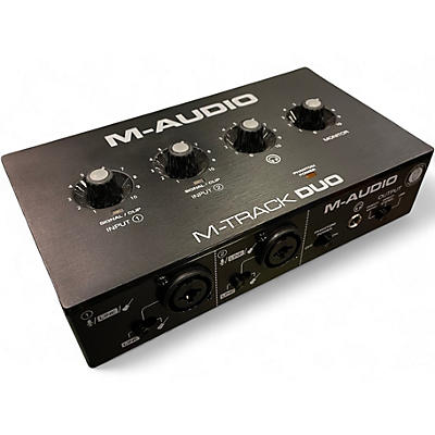 Used M-Audio M-Track Duo Audio Interface