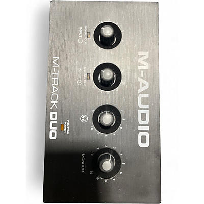 Used M-Audio M-Track Duo Audio Interface