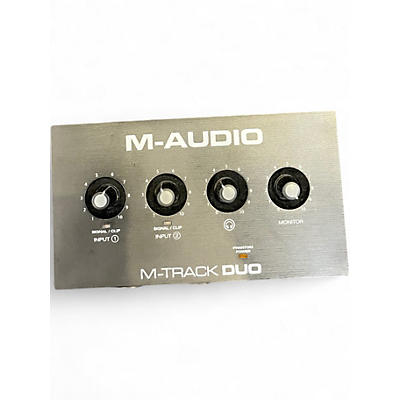 Used M-Audio M-Track Duo Audio Interface