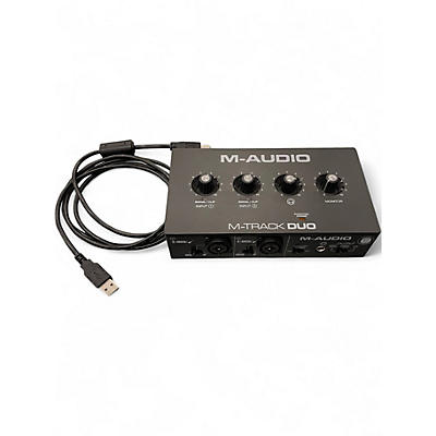 Used M-Audio M-Track Duo Audio Interface