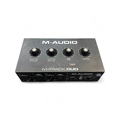 Used M-Audio M-Track Duo Audio Interface