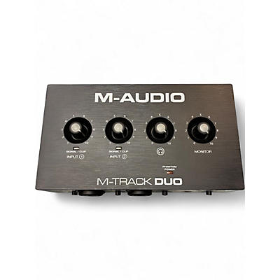 Used M-Audio M-Track Duo Audio Interface