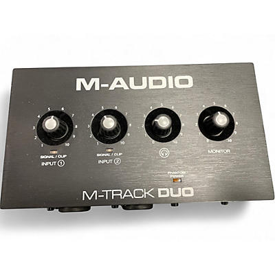 Used M-Audio M-Track Duo Audio Interface