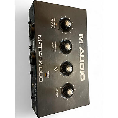 Used M-Audio M-Track Duo Audio Interface