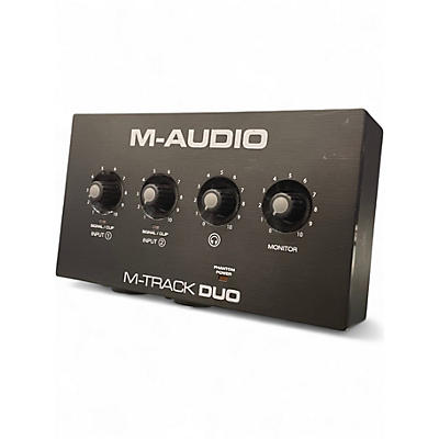 Used M-Audio M-Track Duo Audio Interface