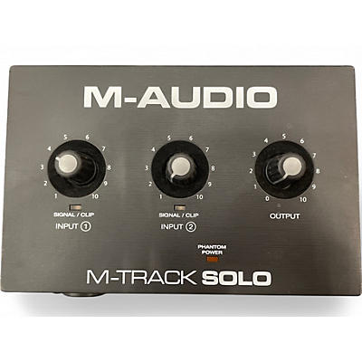 Used M-Audio M-Track Solo Audio Interface