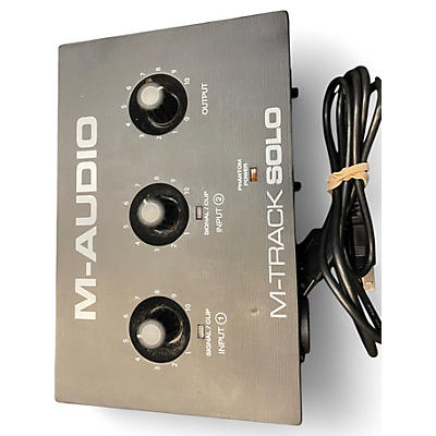 Used M-Audio M-Track Solo Audio Interface