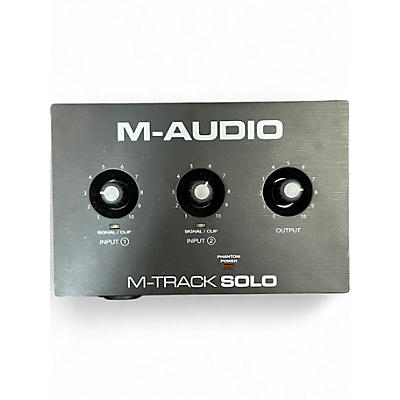 Used M-Audio M-Track Solo Audio Interface