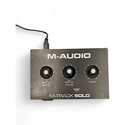 Used M-Audio M-Track Solo Audio Interface