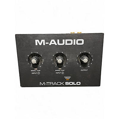 Used M-Audio M-Track Solo Audio Interface