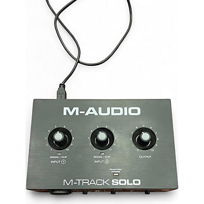 Used M-Audio M-Track Solo Audio Interface