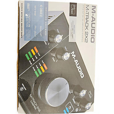 Used M-Audio M-track 2x2 Audio Interface