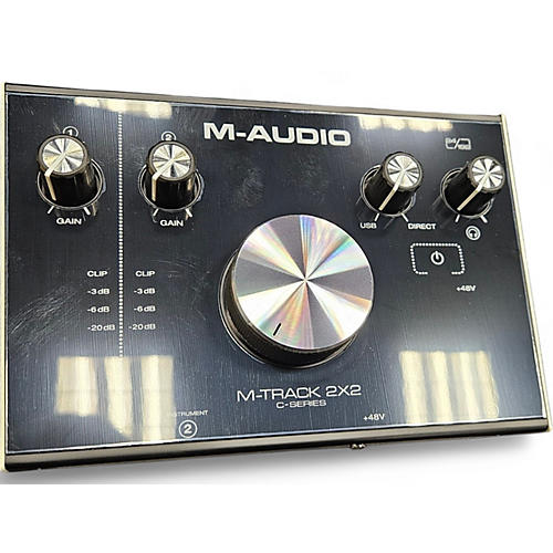 Used M-Audio M-track 2x2 Audio Interface