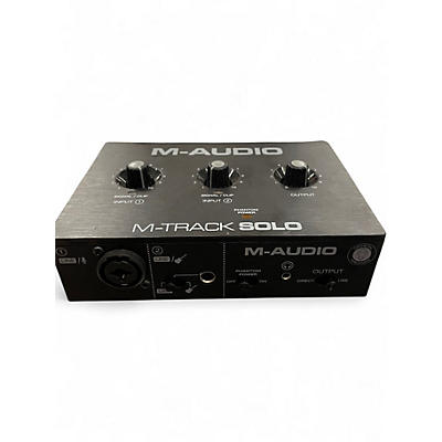Used M-Audio M-track solo Audio Interface