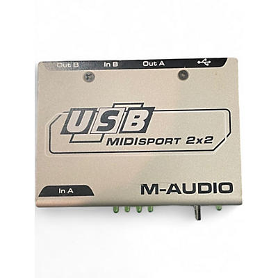 Used M-Audio MIDI SPORT 2X2 MIDI Utility