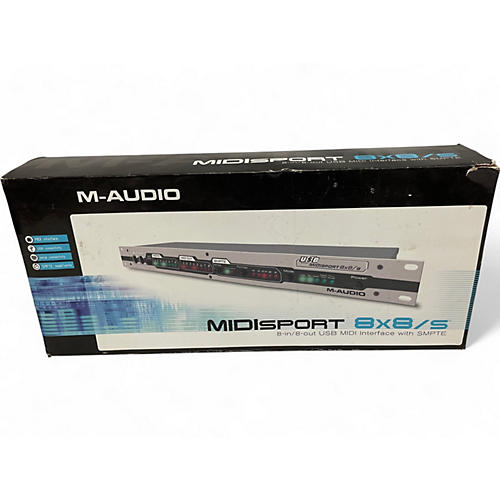 M-Audio Used M-Audio MIDISPORT 8X8/S MIDI Interface