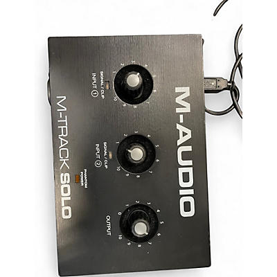 Used M-Audio MTRACK SOLO Audio Interface