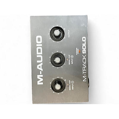 Used M-Audio MTRACK SOLO Audio Interface