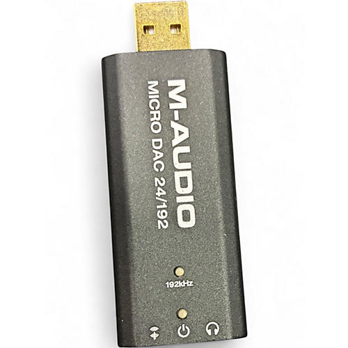 Used M-Audio Micro DAC 24/192 Audio Interface