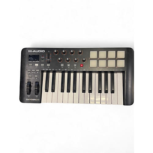 Used M-Audio Oxygen 25 Key MIDI Controller