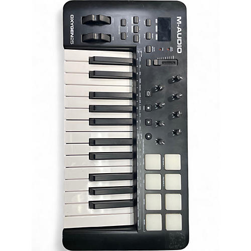 Used M-Audio Oxygen 25 Key MIDI Controller